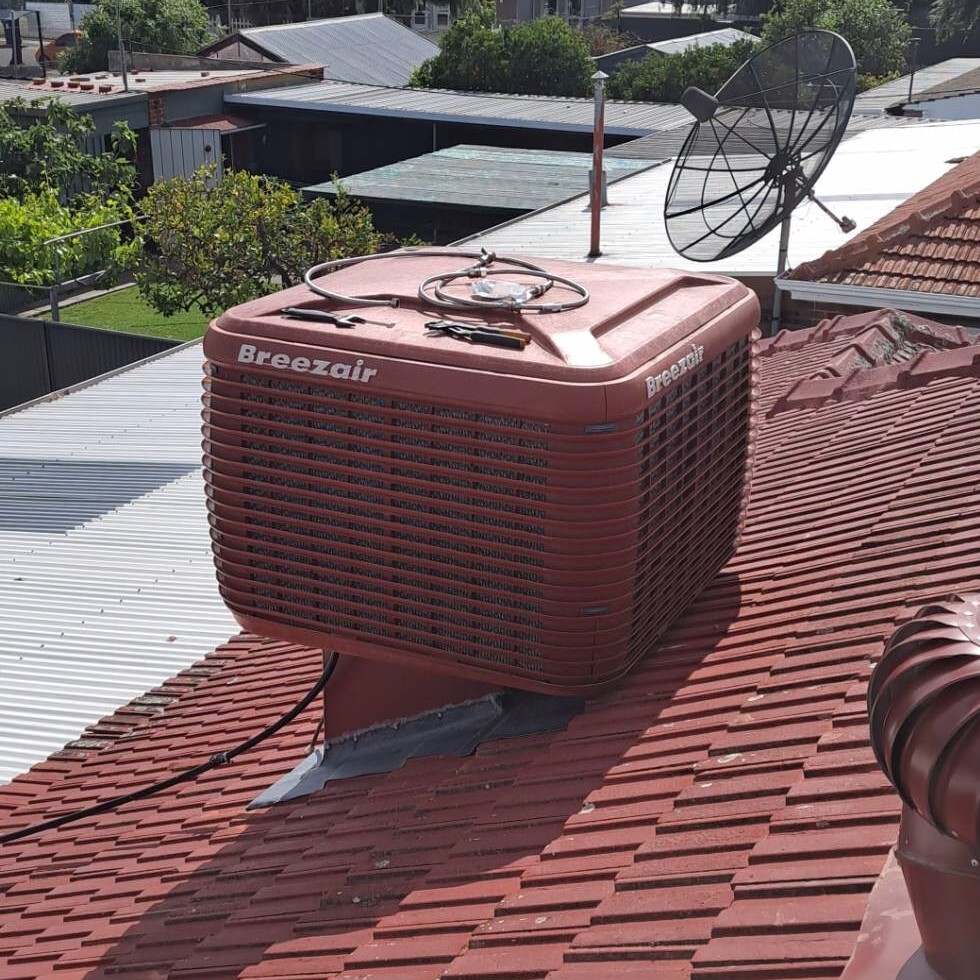 Breezair evaporative cooling system